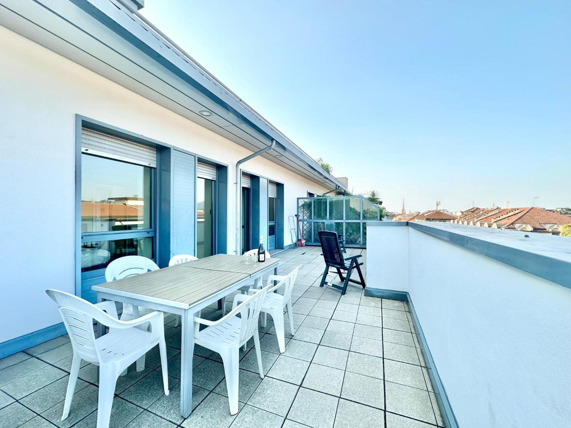 Hostdomus - Turin Rooftop Eksteriør billede